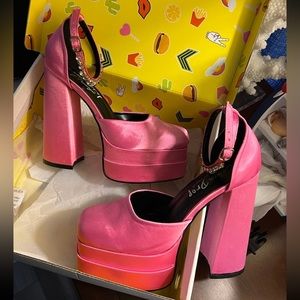 dollskill platform heels